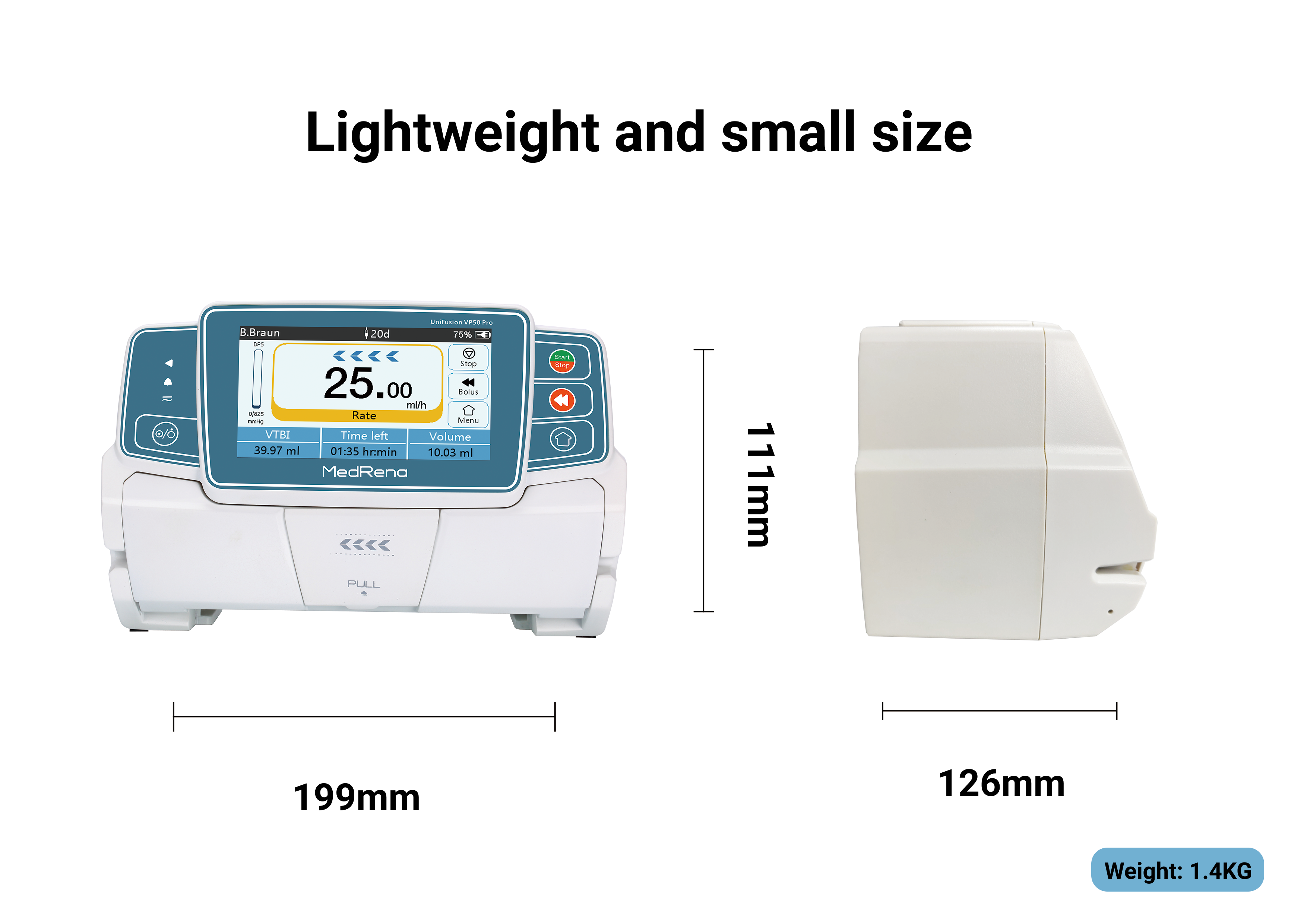 UniFusion VP50 Pro Infusion Pump