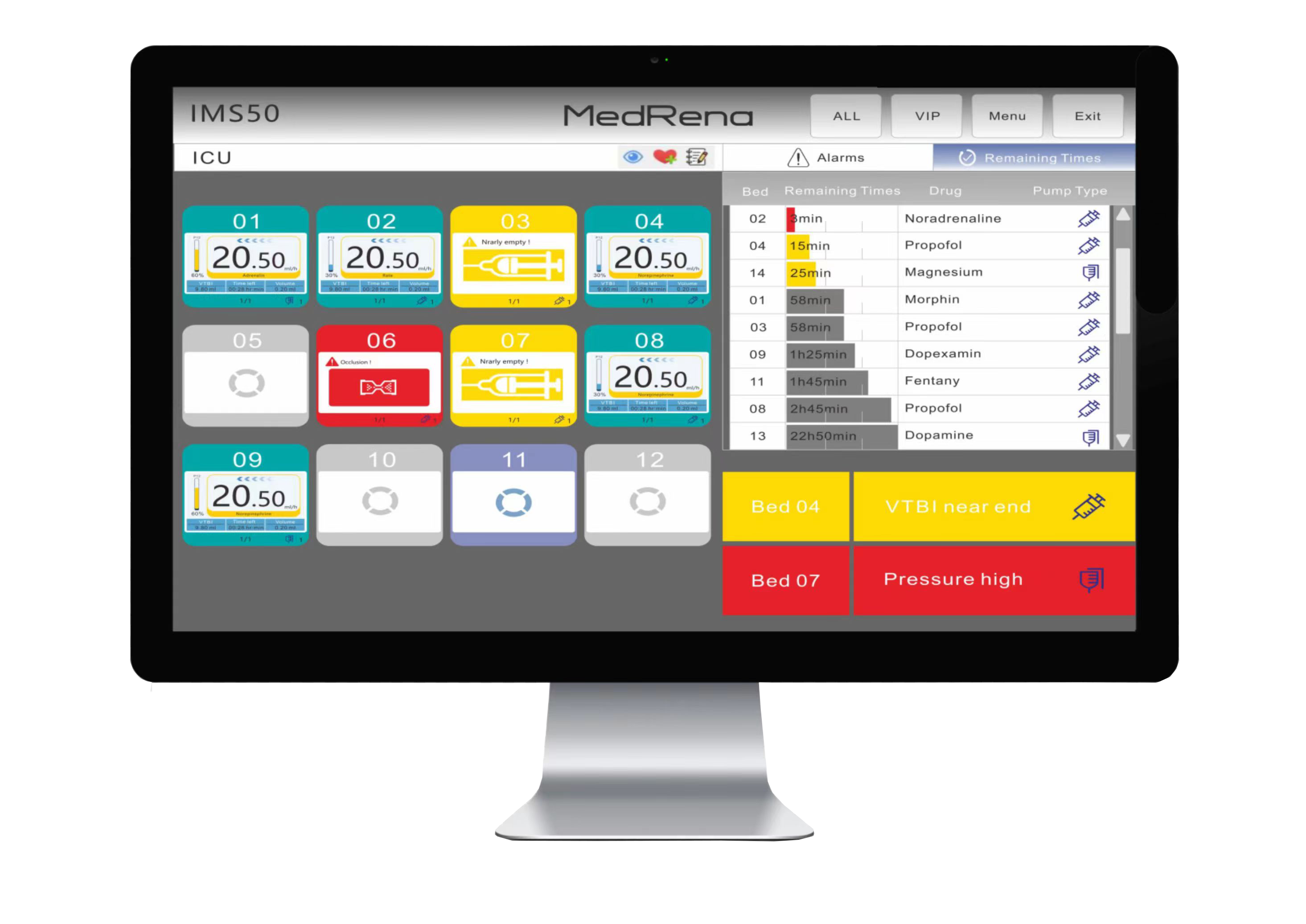UniFusion IMS50 Infusion Management System